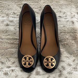 Tory Burch open toe wedge